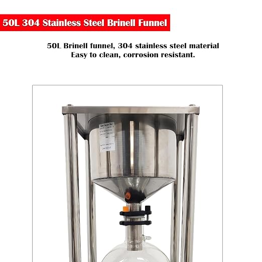 50L Glass Vacuum Filter, Lab Vacuum Suction Filter Device, Brinell Funnel/High - Image 5