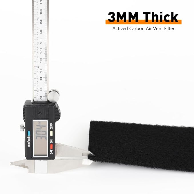 20PCS 4" x 12" Activated Carbon Air Filters - Image 6
