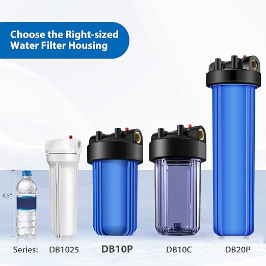 SimPure Whole House Water Filter Housing, Pre-Filtration System - Image 7