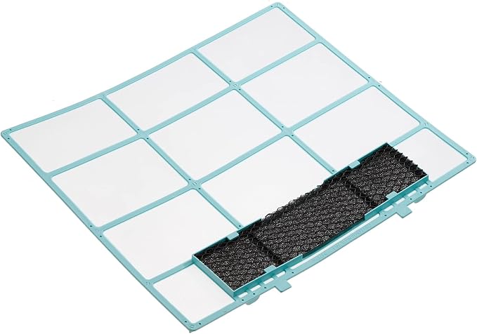PATIKIL 12.6" x 10.83" Air Conditioner Air Filter, Plastic Air Filtering Screen by PATIKIL