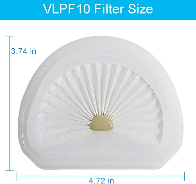 VLPF10 Filter for Black + Decker Dustbuster Cordless Handheld Vacuum HLVA320J26 - Image 2