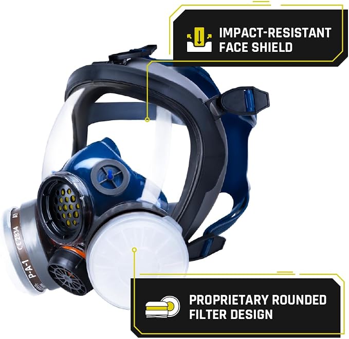 Parcil Distribution Full Face Respirator Mask - Image 7