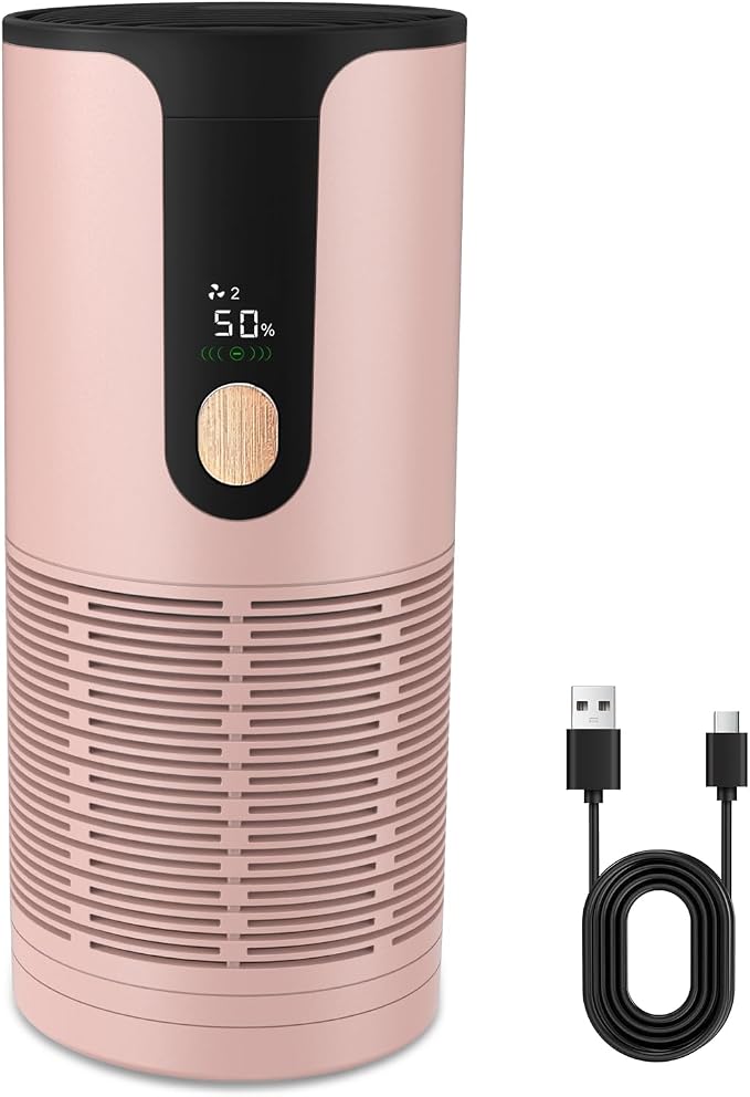 Portable Car Air Purifier-True HEPA Mini Air Purifier by Arint