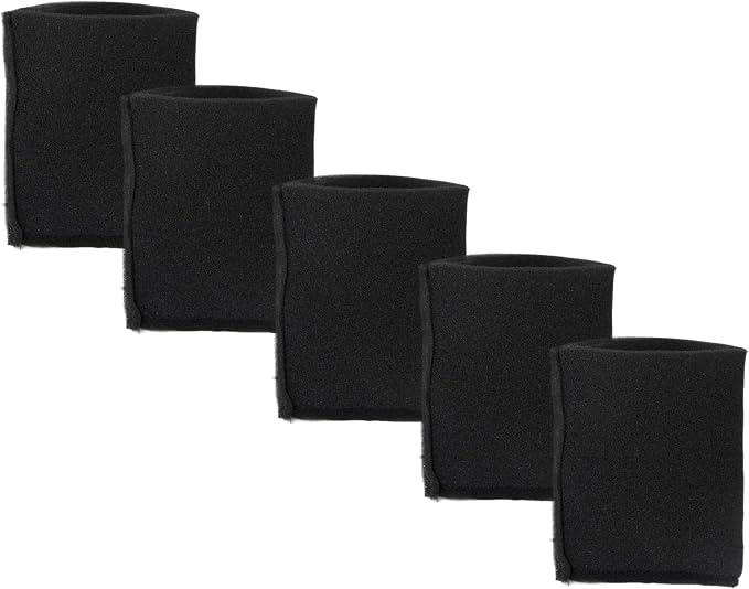 5 Pack VFF21 Foam Filters Fit for Vacmaster 2.5-5 Gallon Wet/Dry Vacs & Armor by Unknown
