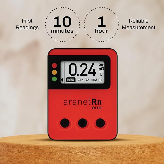 Radon One – Fast Home Radon Gas Detector - Image 2