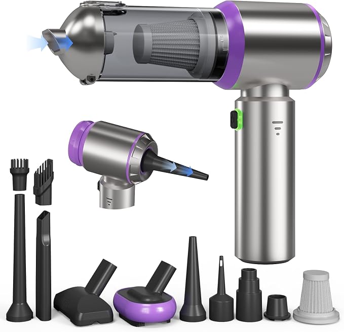 Car Vacuum Portable Cordless, 22000PA High Power handheld Vacuum Cleaner by Unknown