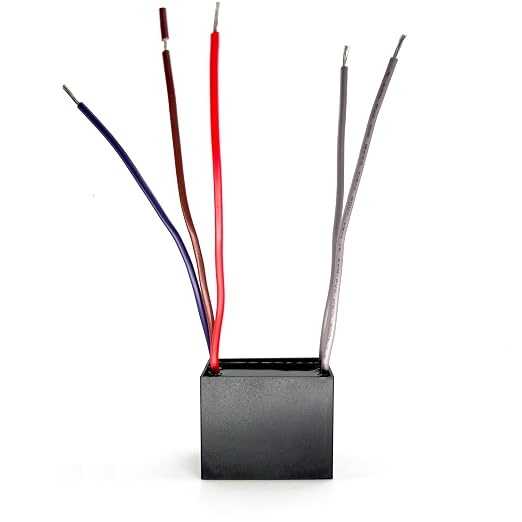 YukiHalu Ceiling Fan Capacitor CBB61 4.5uf + 6uf + 5uf 5 Wire 250V Compatible - Image 4