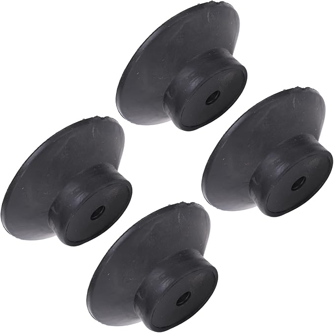 4PCS Shock Absorption Rubber Feet by Dioche