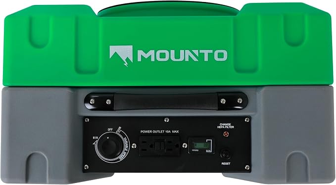 MOUNTO 550cfm Hepa Air Scrubber Industrial Air Cleaner- 550cfm Portable Air - Image 4