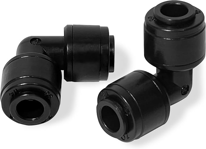 30 Pack Quick Connect 1/4" Drip Irrigation Elbow Coupling Connector, Universal by WelcometoSpalolen