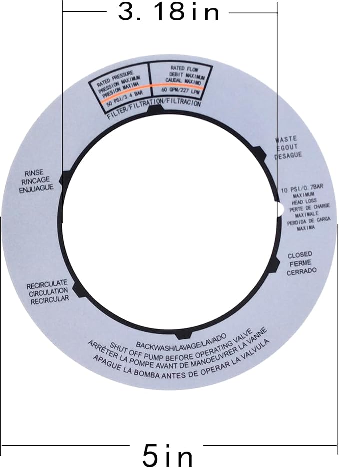 (3 Pack SPX0710G Label Plate Sticker Replacement - Image 4