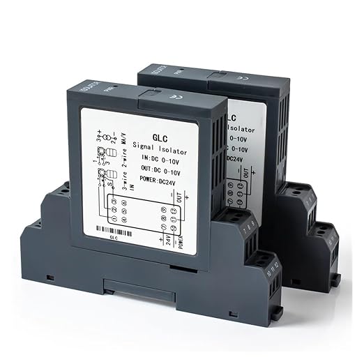 Analog Signal Isolator 4-20mA Signal Isolator Din Rail Mount 0.5% FS Precision - Image 3