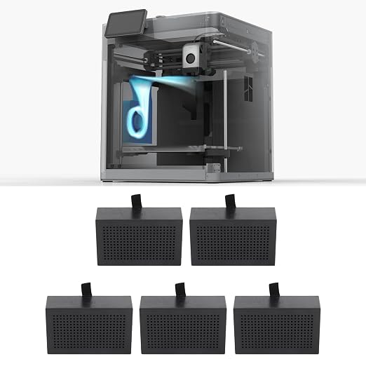 5Pcs 3D Printer Activated Carbon Air Filter Purifiers, P1P P1S X1 P1 Replacement - Image 7