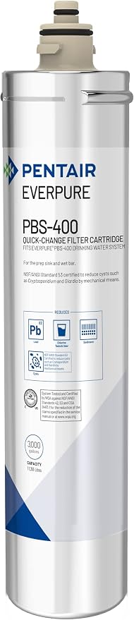 Pentair Everpure PBS-400 Quick-Change Filter Cartridge, by Everpure