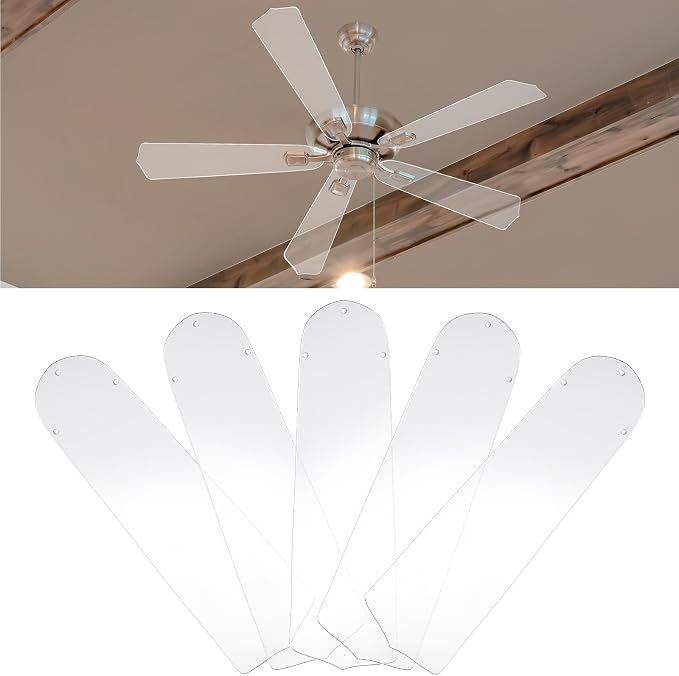 CroBlissful 10 Pcs 16-1/2'' Ceiling Fan Blades by CroBlissful
