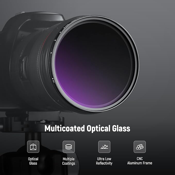 NEEWER 58mm ND2-32 Variable ND Filter - Image 4