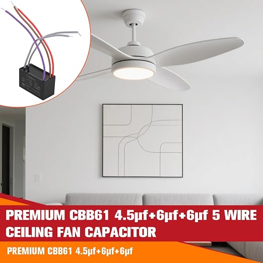Podoy Ceiling Fan Capacitor CBB61 - Image 7