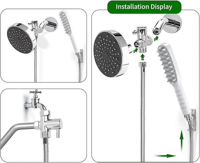 Water Saving Pet Shower Shower Head Comb For Bath Time Massage ABS Construction Quick Installation Grooming Tool Dog Bath Sprayer ABS
