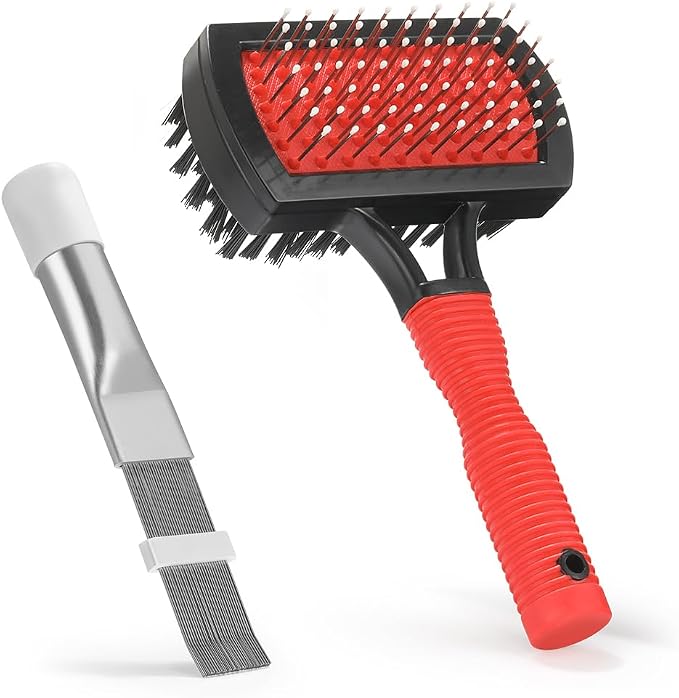 LANMU Air Conditioner Evaporator Coil Cleaning Brush AC Condenser Coil Fin Comb by LANMU