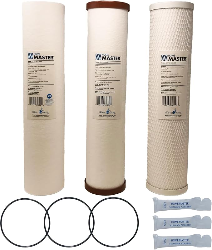 Home Master Whole House 4-Layer Sediment 25 to 1 Micron, Radial Flow GAC Carbon - Image 4
