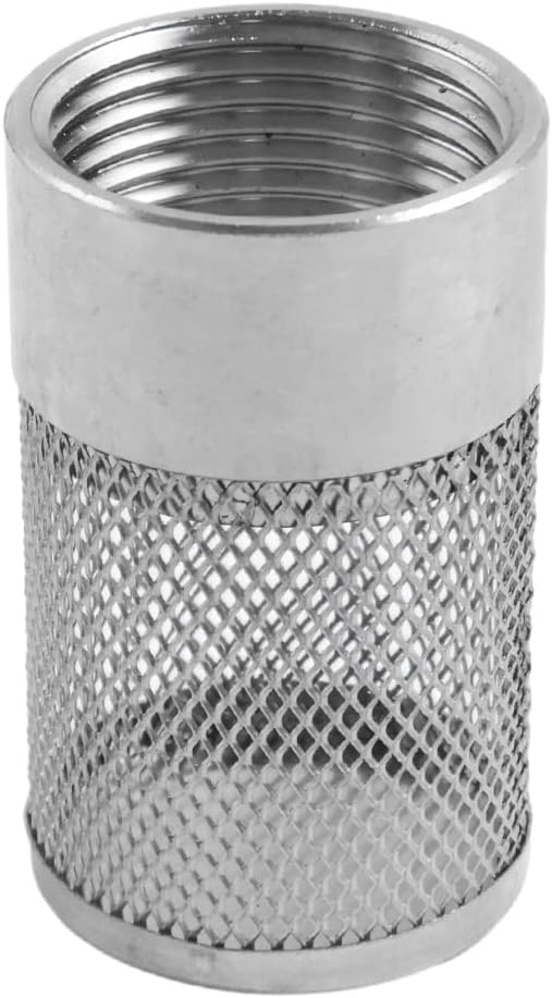 Dia Hose Inlet Suction Strainer Filter, Stainless Steel Water Pump Filter by Etersec