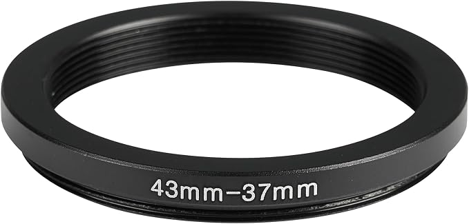 43-37mm Metal Step-Down Ring Adapter Compatible - Image 2