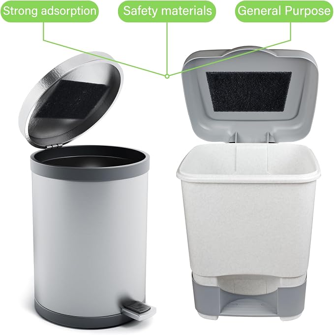 Timgle 24 Pcs Universal Trash Can Deodorizer Trash Bag Odor Absorbing Filters - Image 4