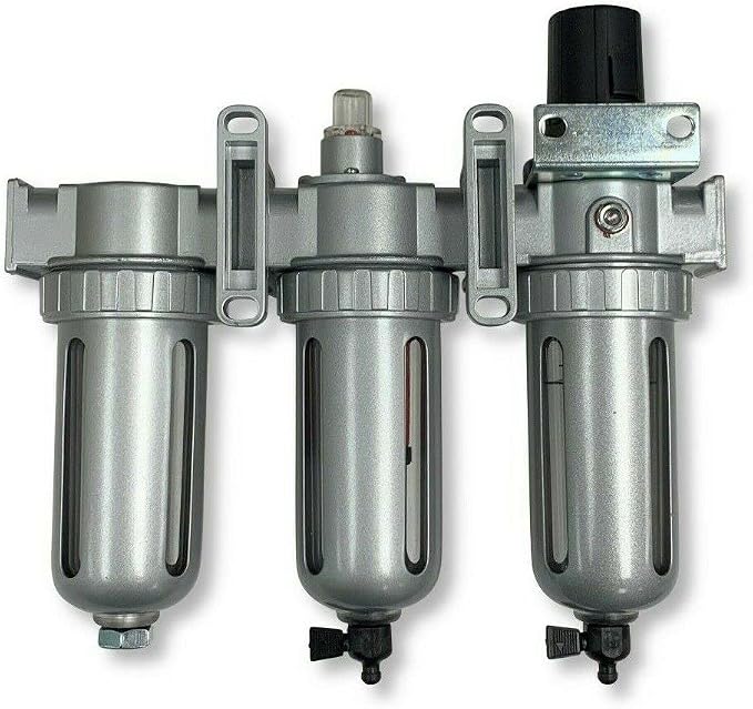 3/8" COMPRESSED AIR FILTER REGULATOR/DESICCANT DRYER/COALESCING FILTER - Image 4