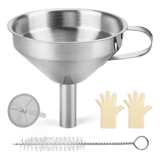 ELEGOO 3D Stainless Steel Funnel, Metal Funnel by ELEGOO