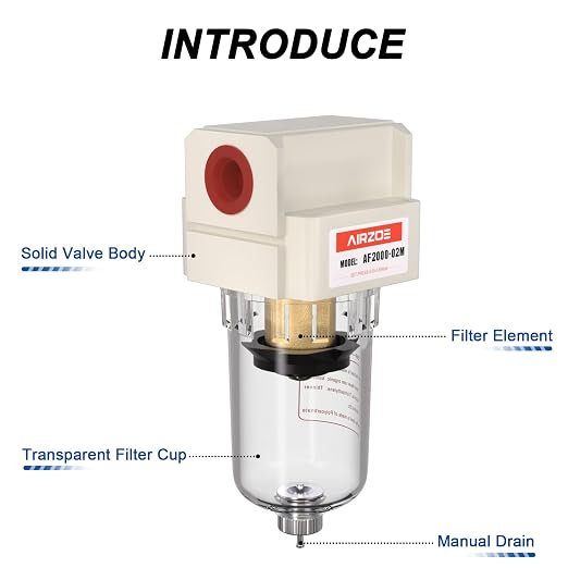 AIRZOE 1/4" NPT Air Dryer for Compressor - Image 3
