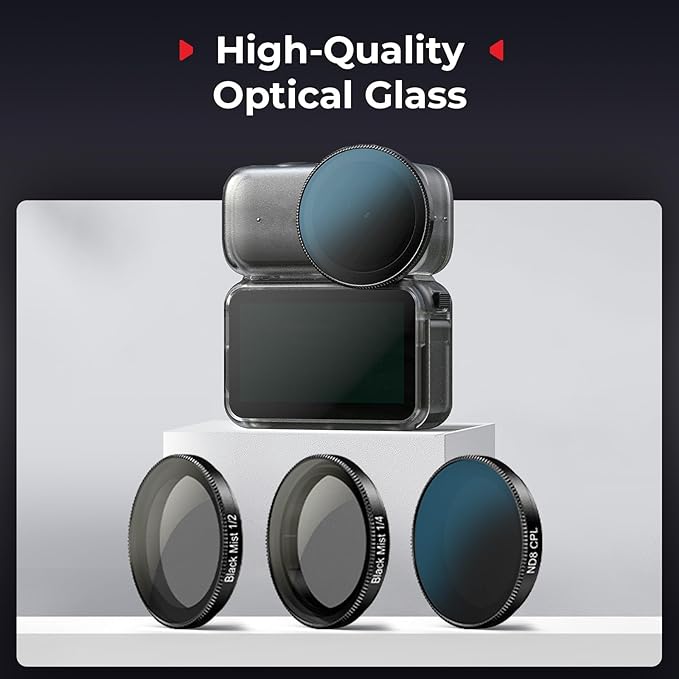 SmallRig Nano Filters Kit for DJI Osmo Nano, Including 1/2 Black Diffusion - Image 4