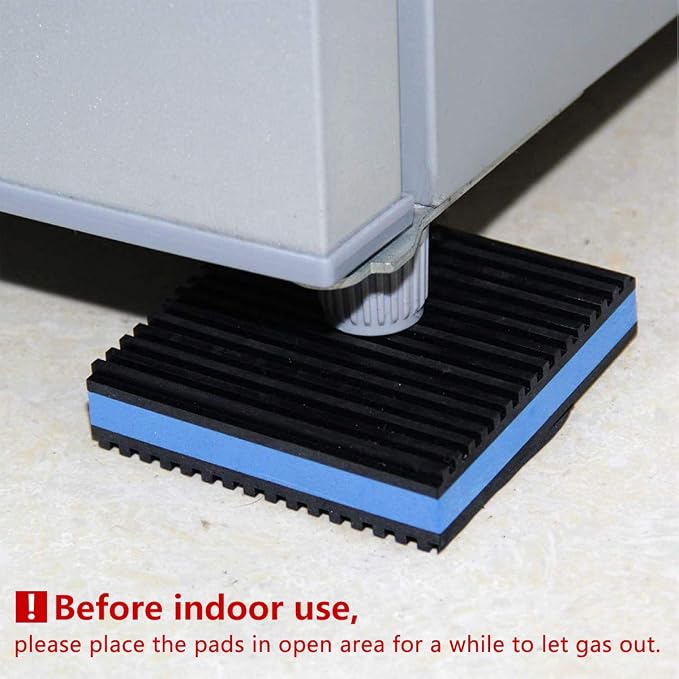 LBG Products Rubber Anti-Vibration Isolator Pads, Heavy Duty Blue EVA Pad - Image 5