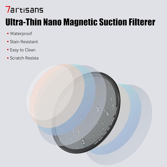 7artisans Nano Magnetic Filter UV Filter ND Light Reduction Filter/CPL - Image 4
