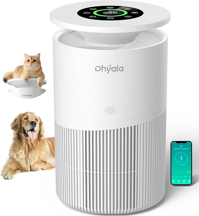 Air Purifier for Home Large Room up to 3620Ft², H13 True HEPA Air Purifiers for by DHYALA