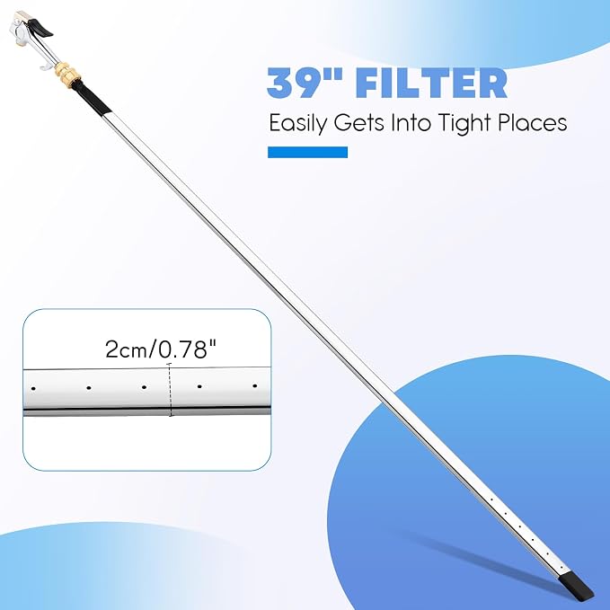 39" Air Filter, Radiator Cleaning Wand - Image 2