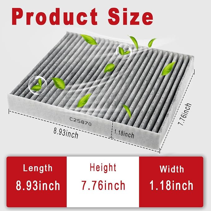 CF10743 Cabin Air Filter Compatible - Image 4