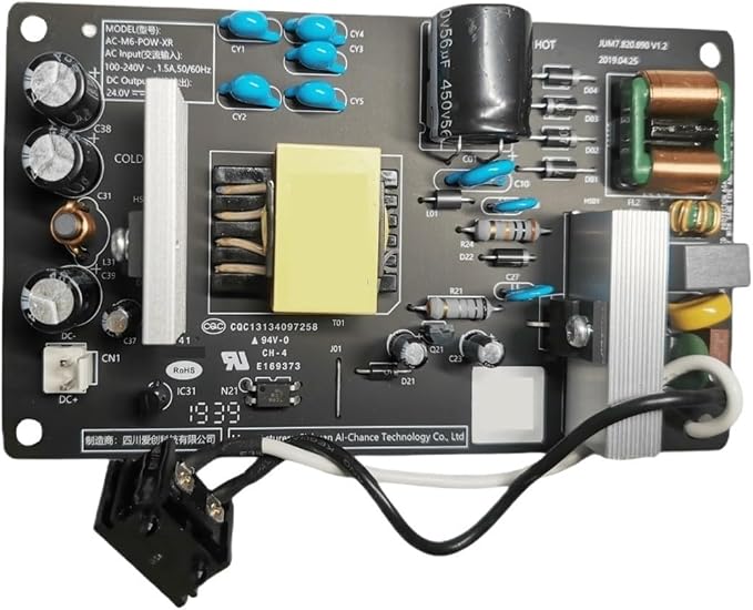 AC-M6-POW-XR/AC-M6-POW-YY Air Purifier Power Supply Board Accessories，Compatible by Unknown