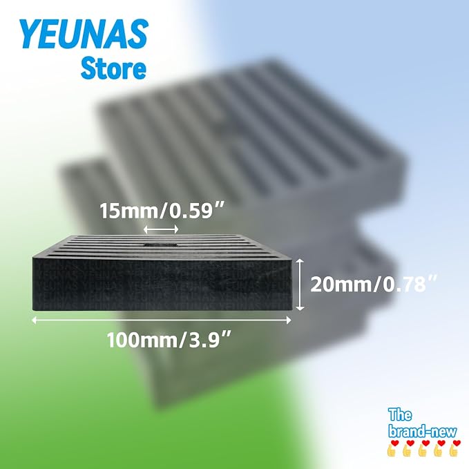 Shock Pads 4" x 4" x 7/9" Thick Rubber Isolation Pads - Image 5
