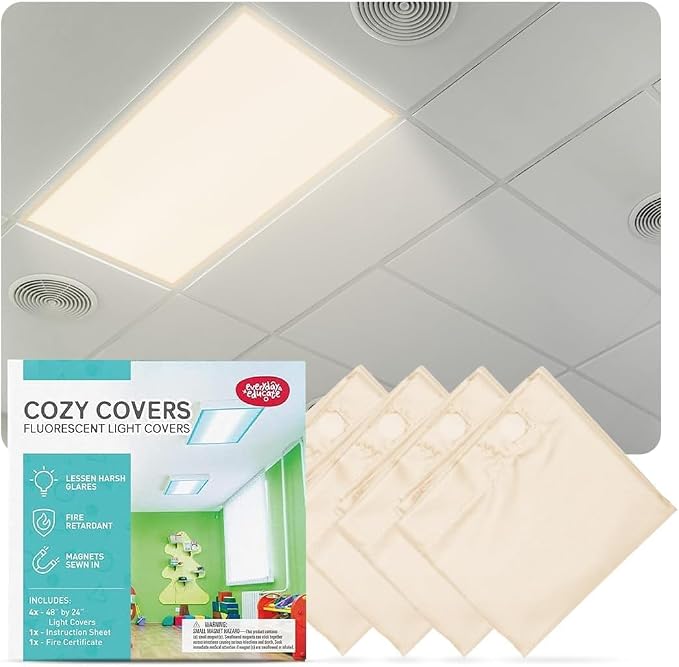 Fluorescent Light Covers for Ceiling Lights - Image 3