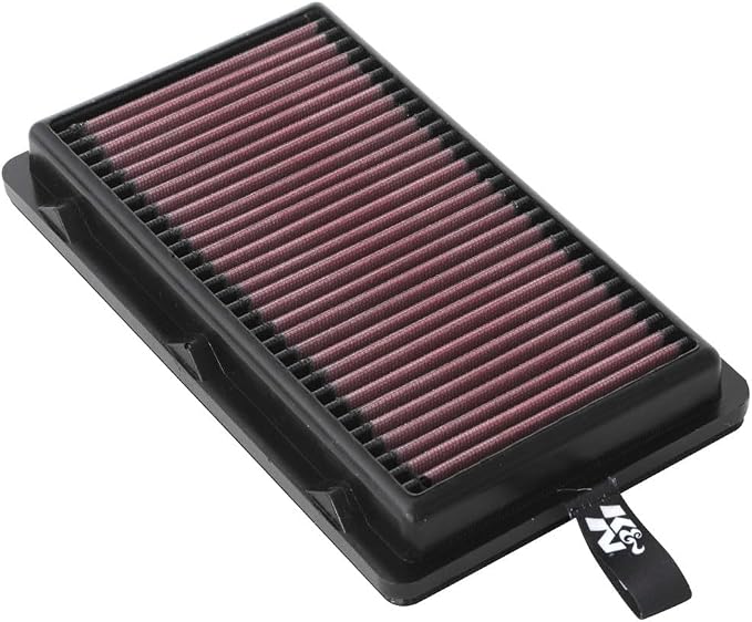 K&N High-Flow Original Lifetime Engine Air Filter: Increase Power: Washable: - Image 4