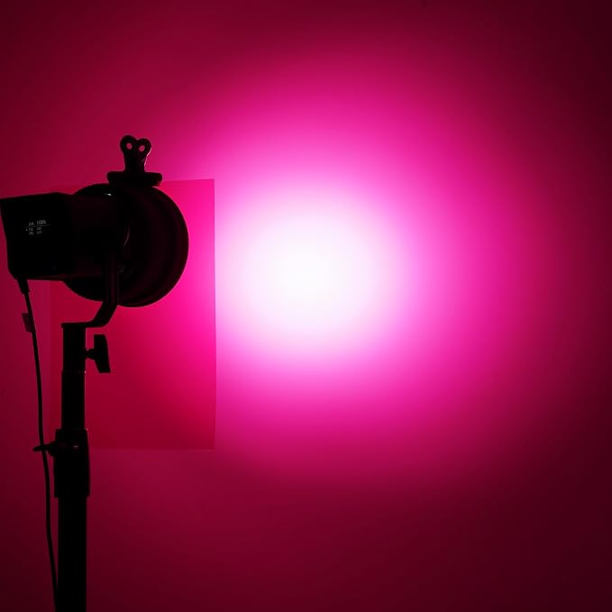 Lystaii 9pcs Gel Light Filter Color Correction Colored Overlays Transparent - Image 4