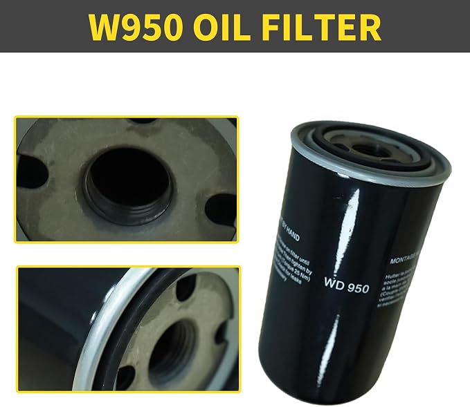 W950 Screw Air Compressor Oil Filter - Image 4