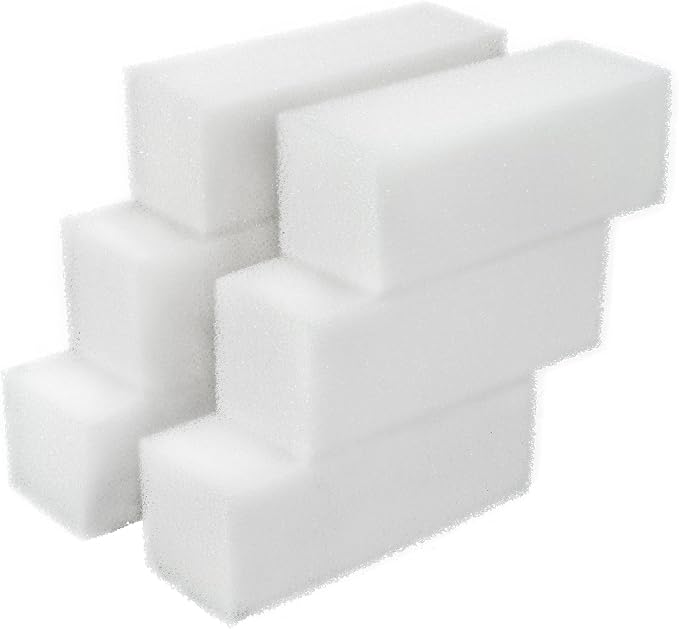 AQUANEAT 6-Pack Replacement Filter Sponge Pads, Aquarium Foam Insert Compatible by Aquaneat