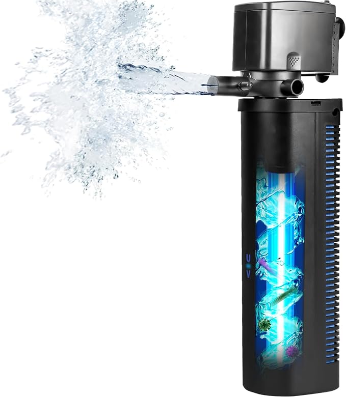 Aquarium U-V Filter Dual Spout 600GPH - Image 9