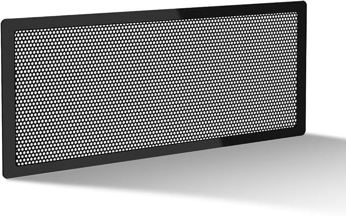 Floor Register Vent Cover- 4"x12" Air Vent Screen Mesh, Frame Tape Perfect by IFRMMY