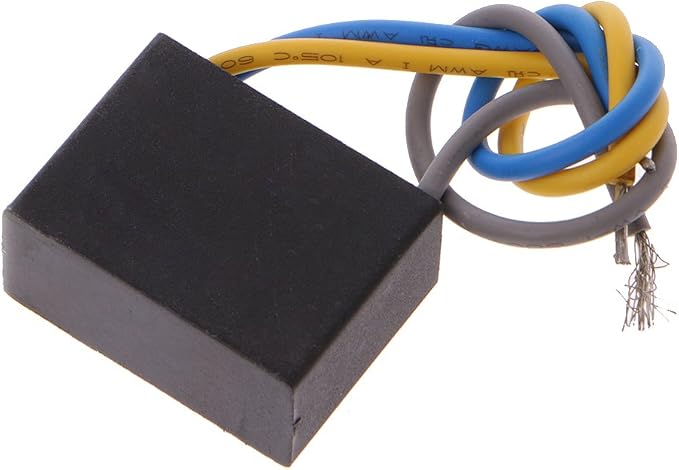 Black CBB61 1.5uF+2.5uF 3 Wires 50/60Hz Capacitor - Image 4
