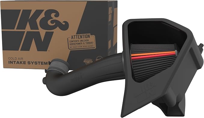 K&N NextGen Cold Air Intake System: Dry-Flow Cotton Filter: Compatible by KNEngineeringInc