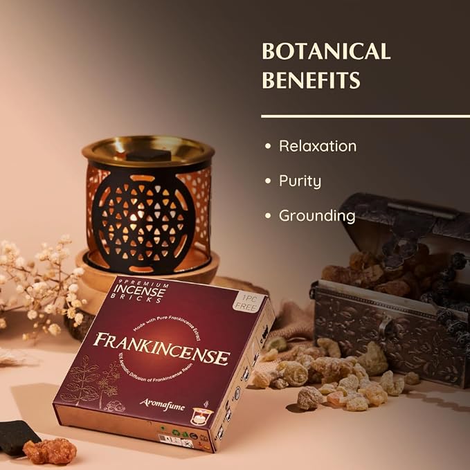 Aromafume Frankincense Incense Bricks Ideal - Image 4