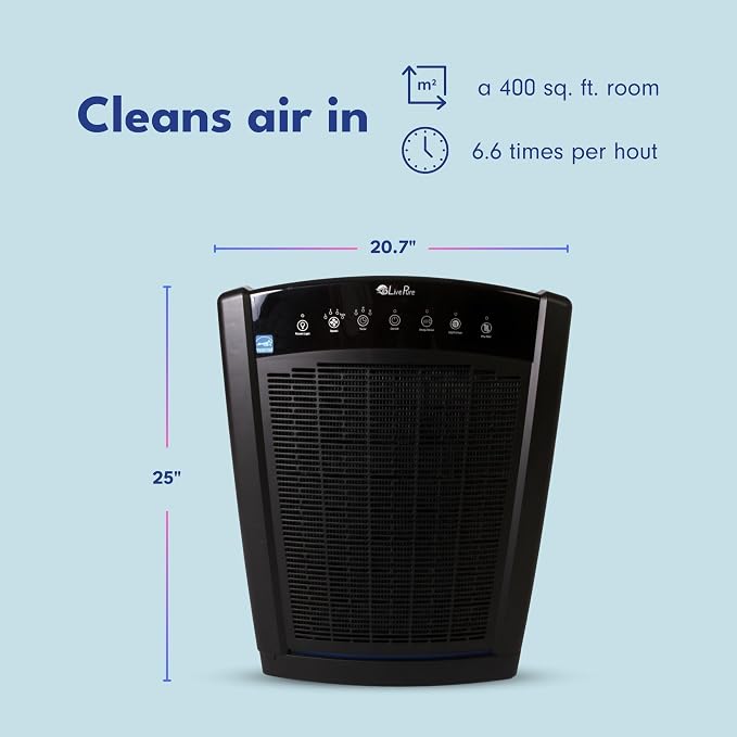 LivePure Bali Series Multi-Room Whole House Large Console Air Purifier - Image 2