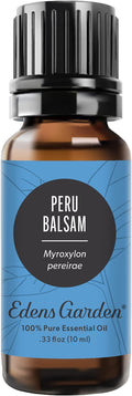 Edens Garden Peru Balsam Essential Oil- 100% Pure Premium Grade, Undiluted, Natural, Therapeutic, Aromatherapy, The Best for Diffuser, Skin, Candle, Hair 10 ml (.33 fl oz)